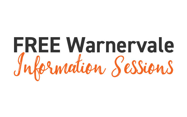 Free Warnervale information sessions