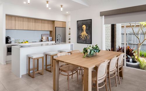 Sienna Display Home Dining at HomeWorld Warnervale