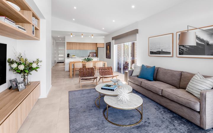 Sienna Display Home Lounge Dining at HomeWorld Warnervale